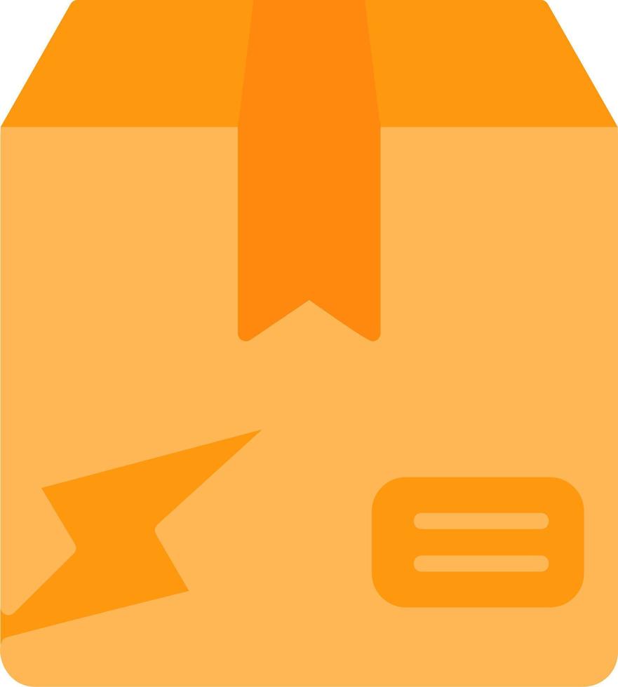 Damaged Package Vector Icon