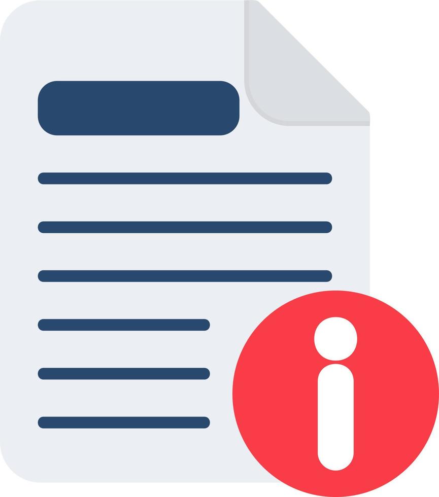 Information Vector Icon