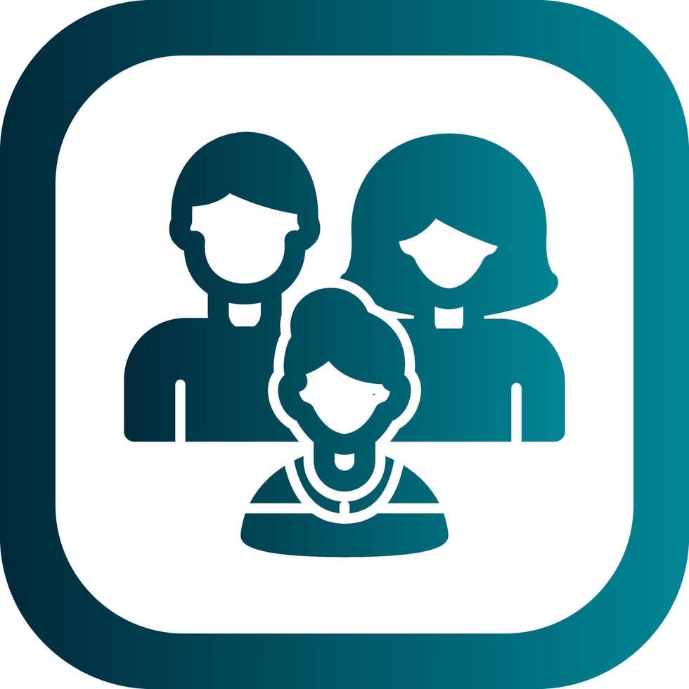 Family Vector Icon Design