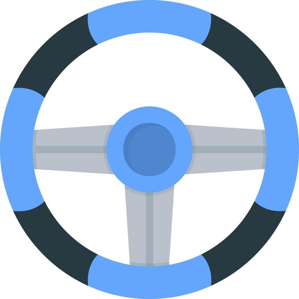 Steering Wheel Vector Icon