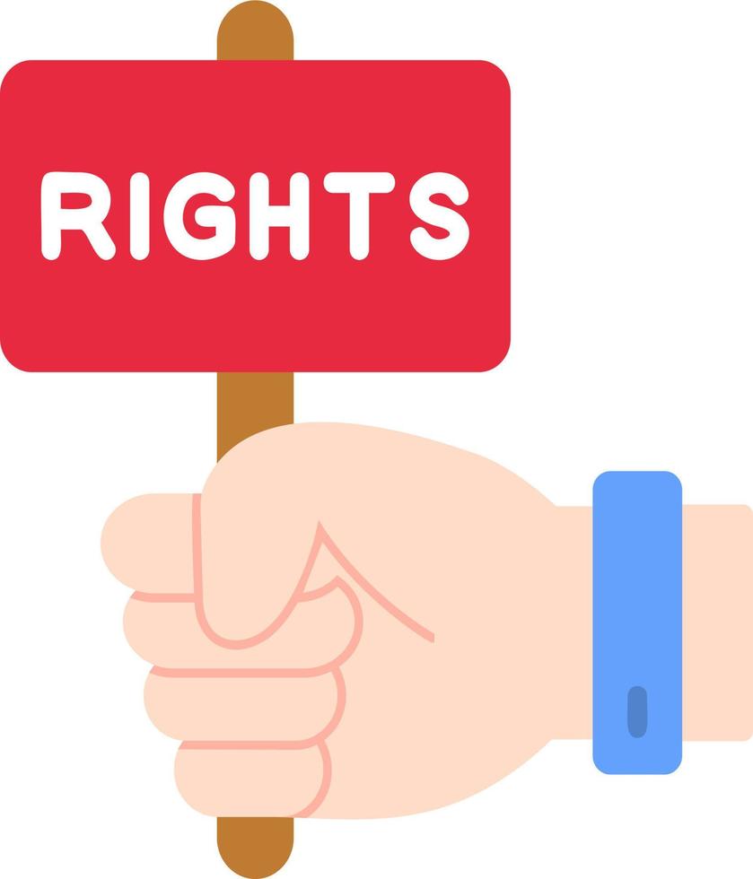 Rights Vector Icon