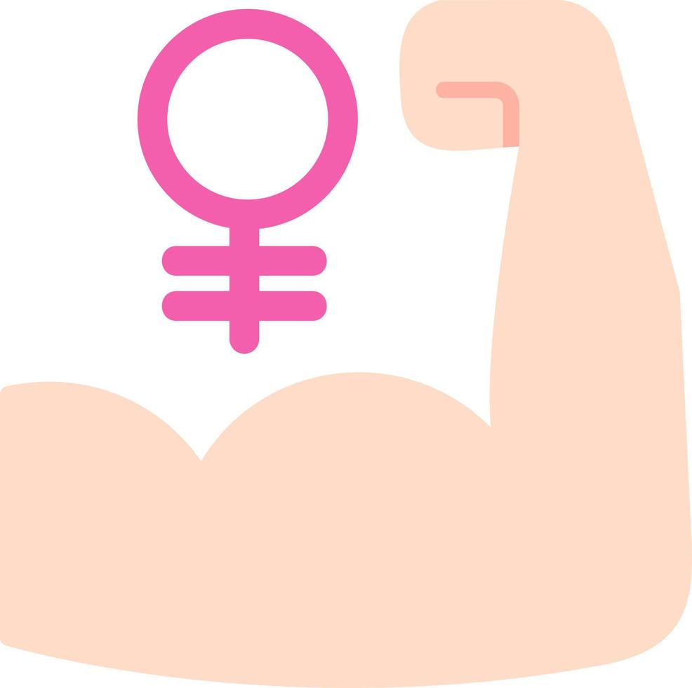 Womens Power Vector Icon