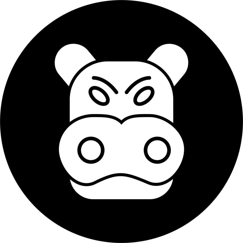 Hippo Vector Icon