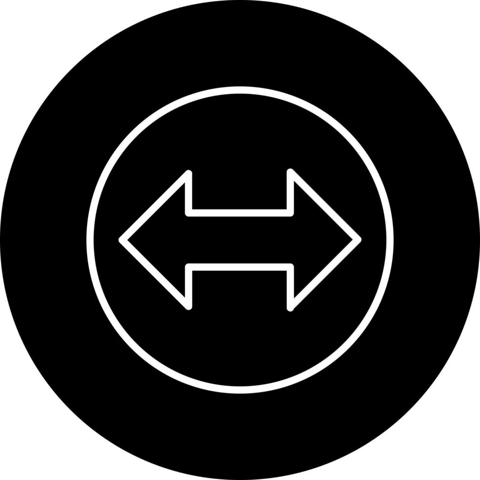 Two Arrows Vector Icon