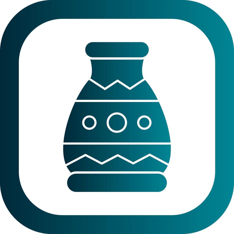 Amphora Vector Icon Design