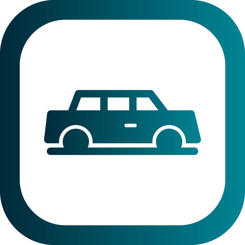 Limousine Vector Icon Design