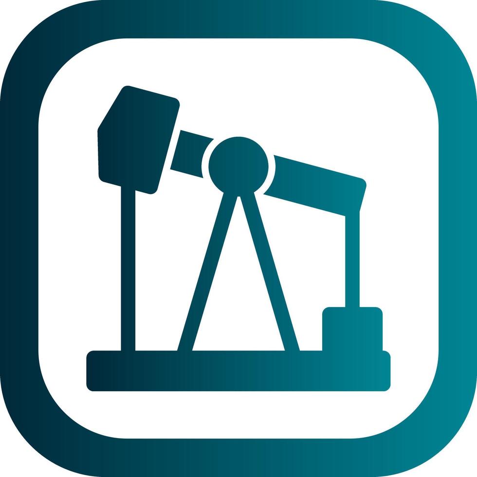 Oil Pump Vector Icon Design