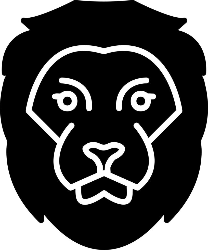 Lion Vector Icon