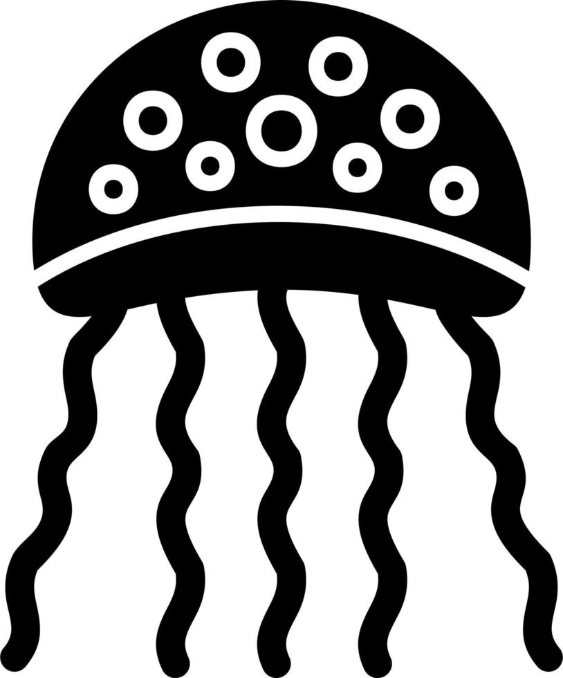 Jellyfish Vector Icon