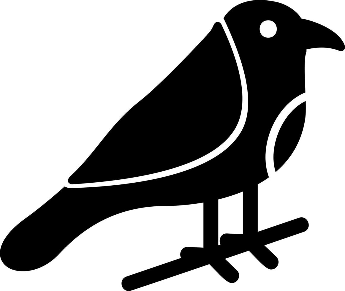 icono de vector de pájaro