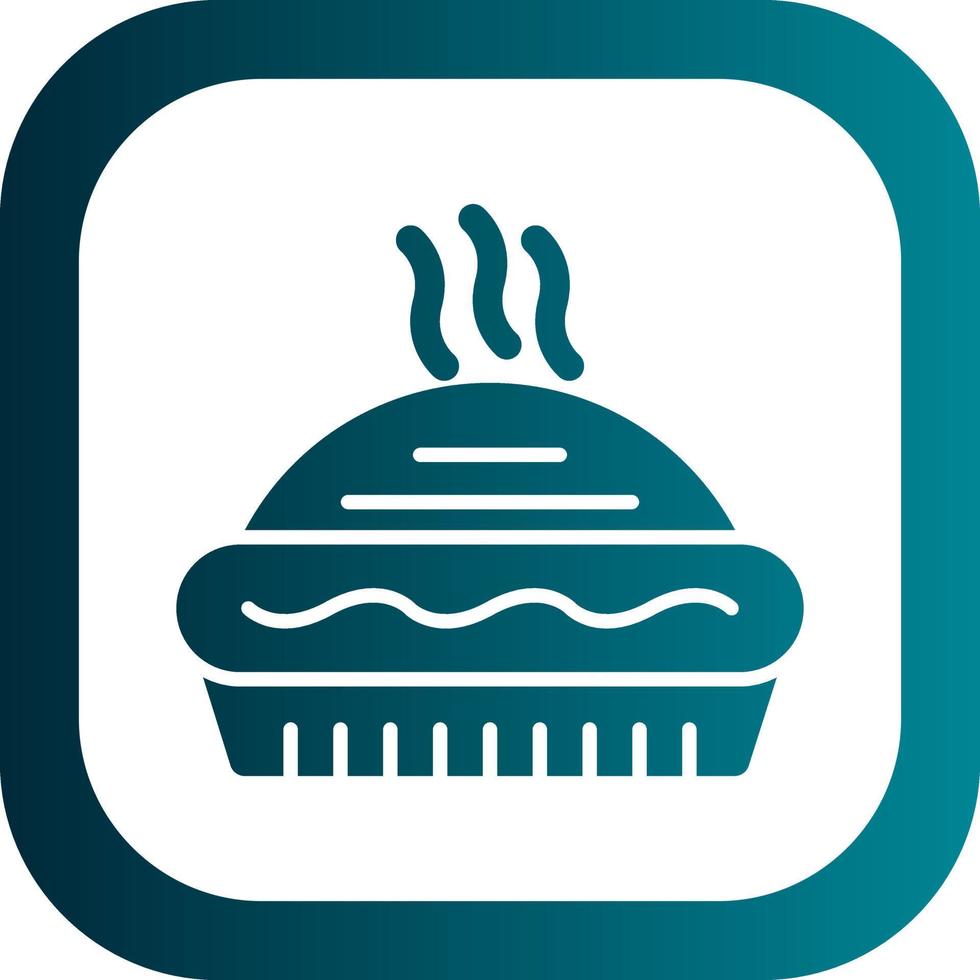 Pie Vector Icon Design