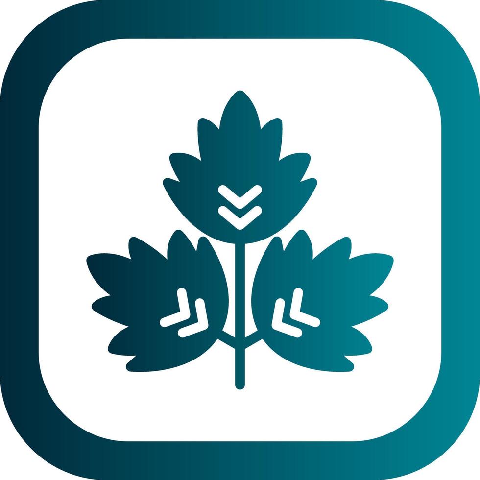 Parsley Vector Icon Design