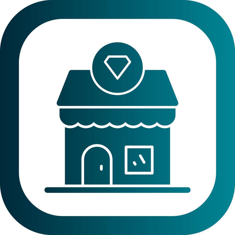 Jewlery Store Vector Icon Design