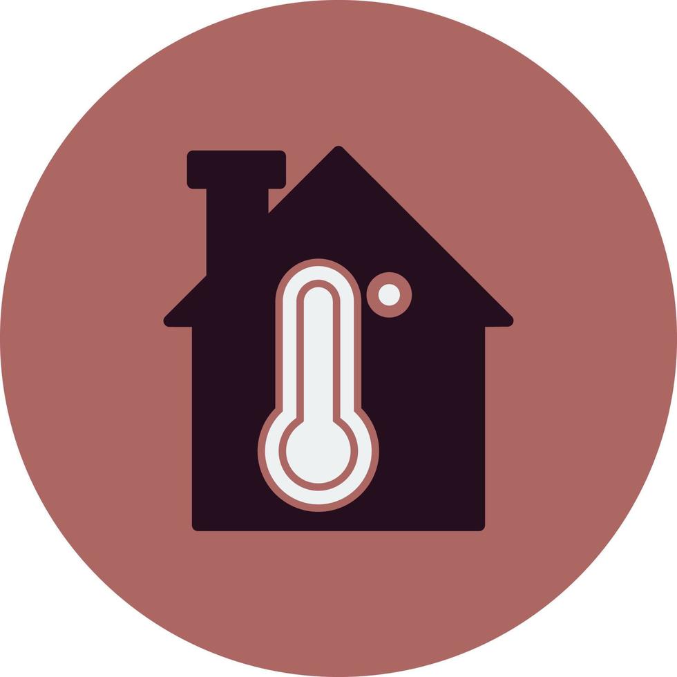 icono de vector de temperatura