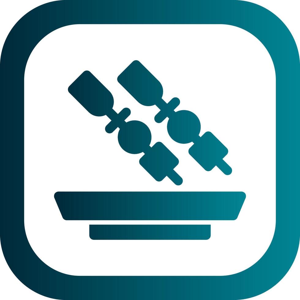 Satay Vector Icon Design