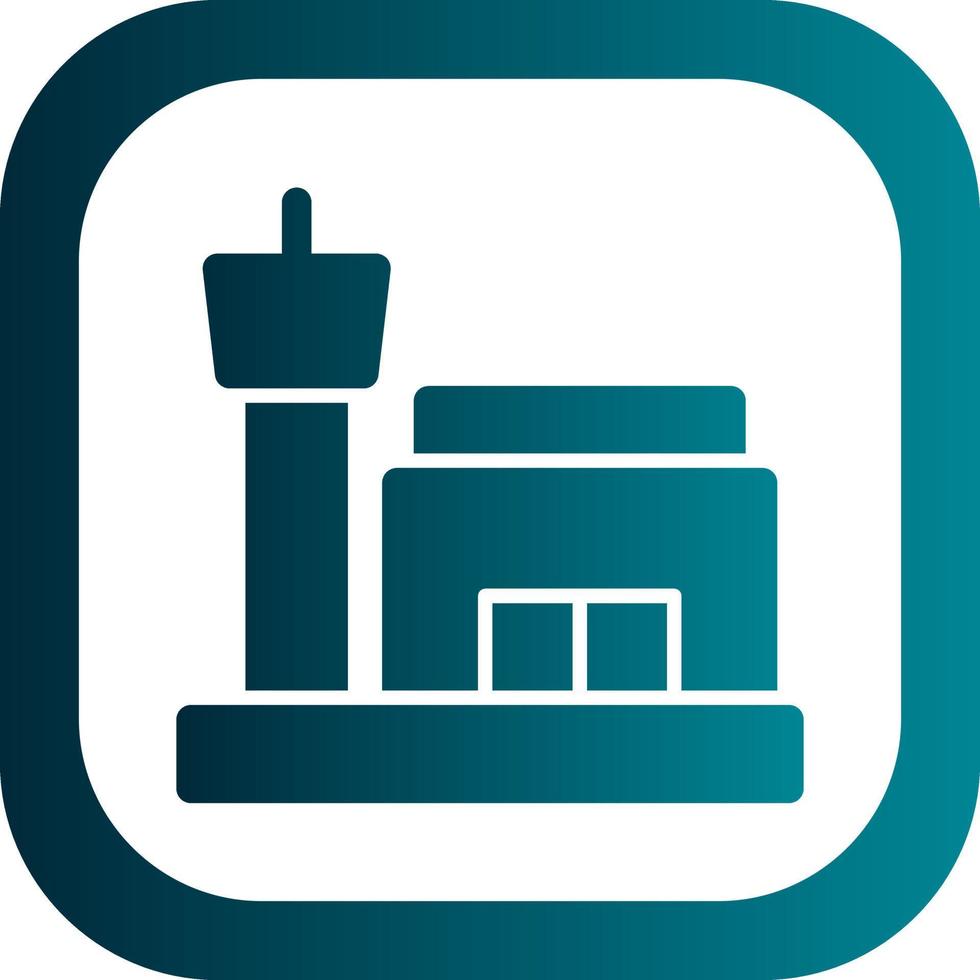 Airport Vector Icon Design