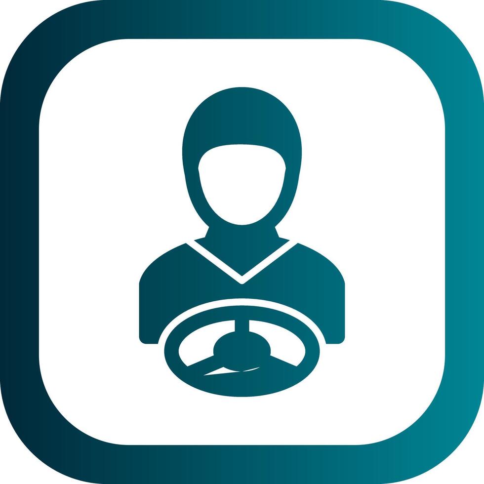 Driving Vector Icon Design