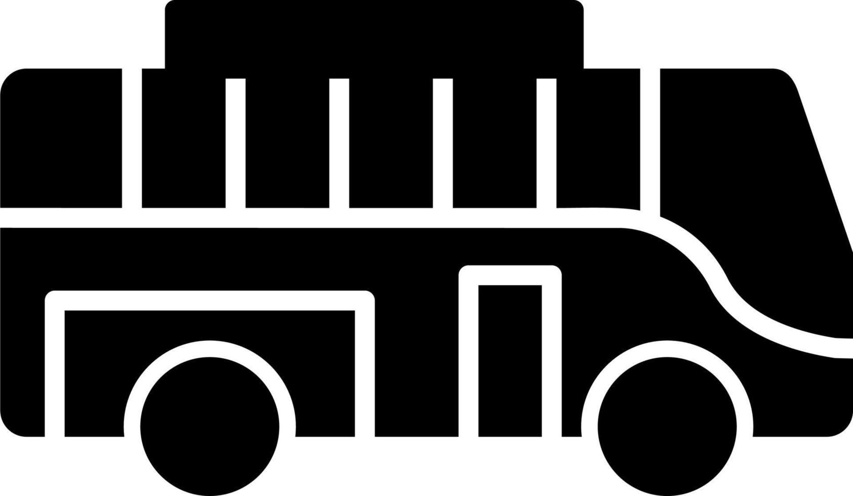 School Bus Vector Icon