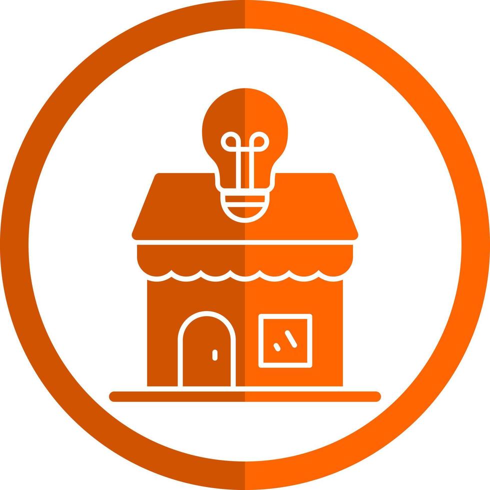Electronics Shop Vector Icon Design