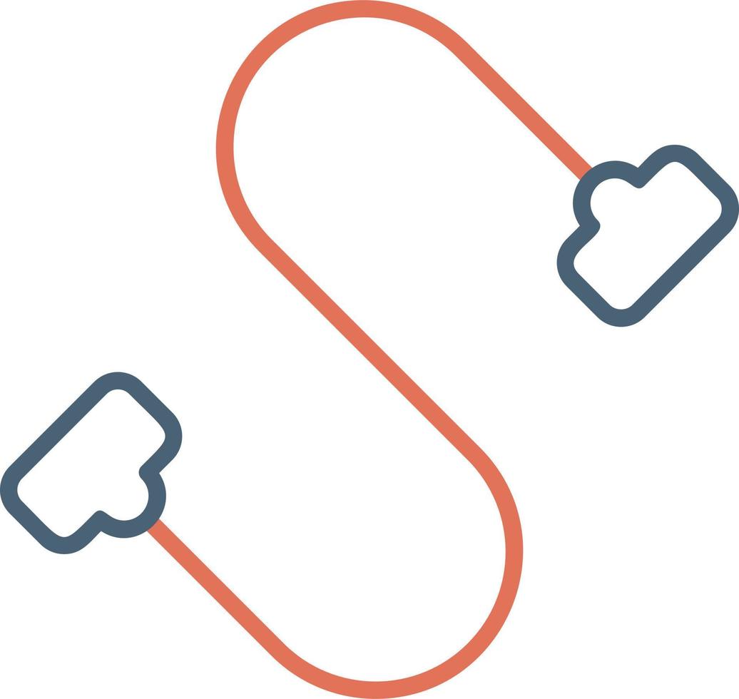 Resistance Band Vector Icon