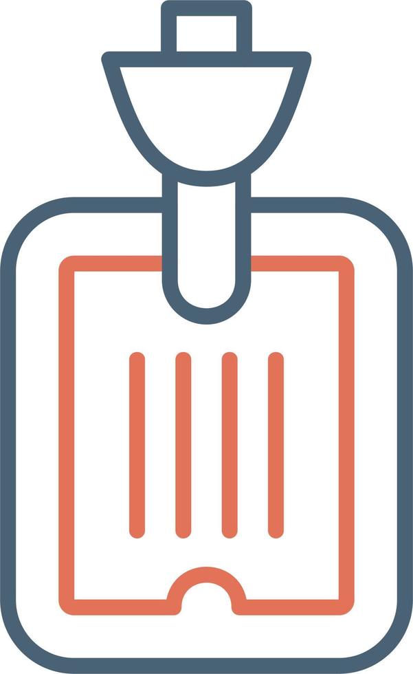 Hot Water Bottle Vector Icon