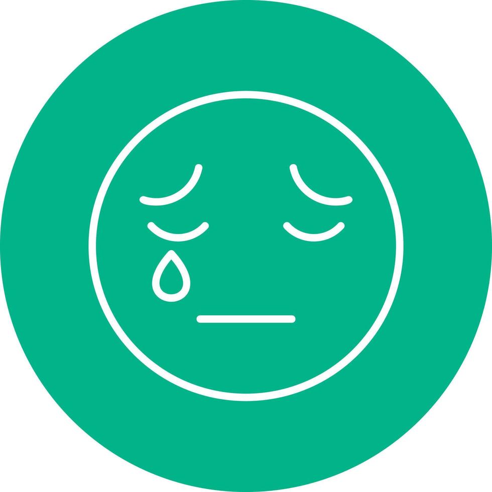 Crying Vector Icon
