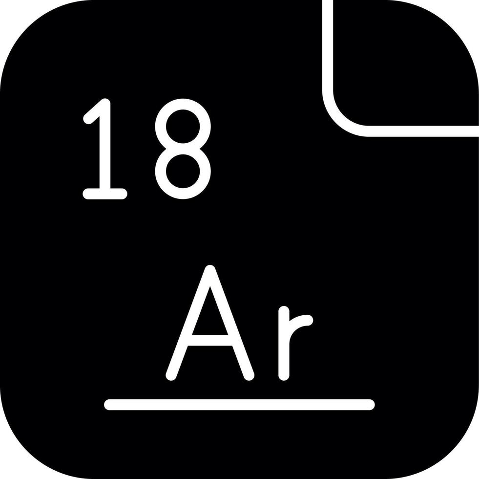 Argon Vector Icon