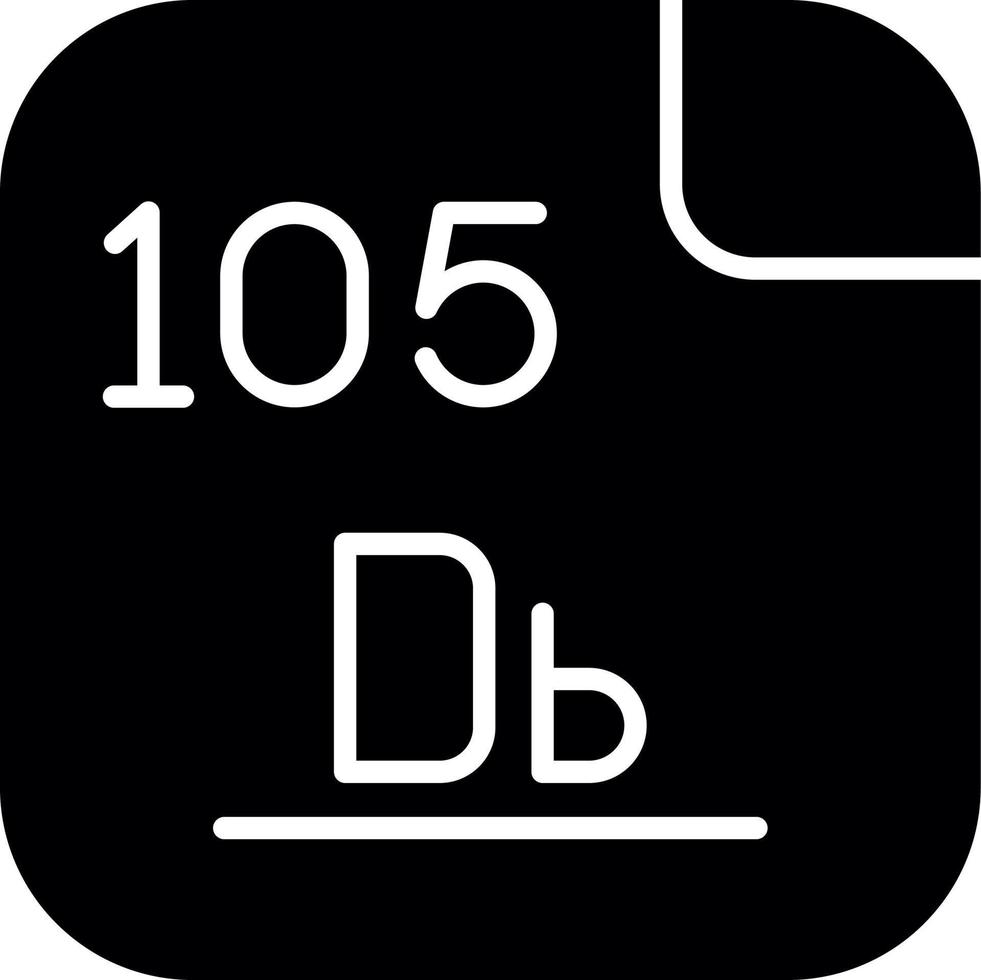 Dubnium Vector Icon