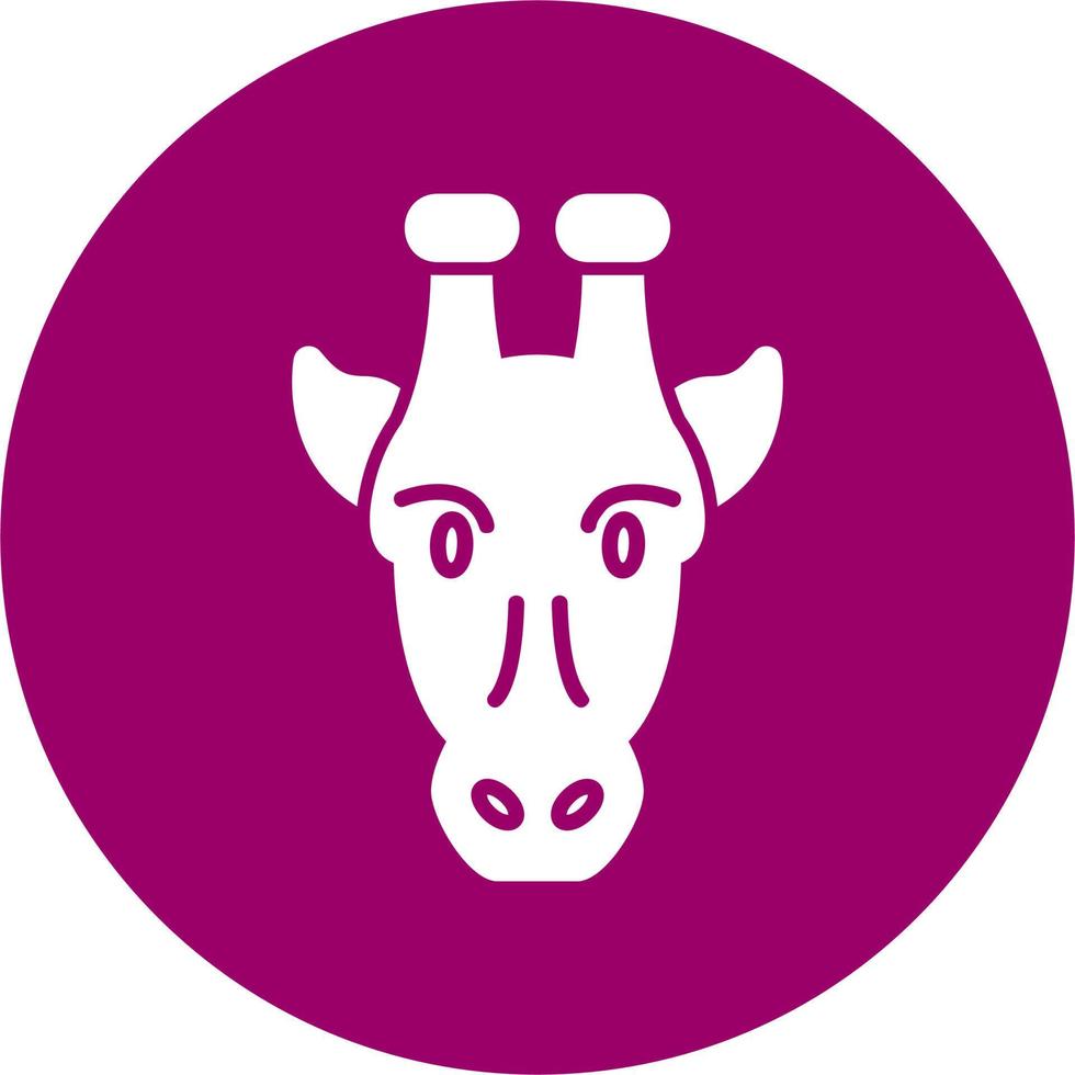 Giraffe Vector Icon