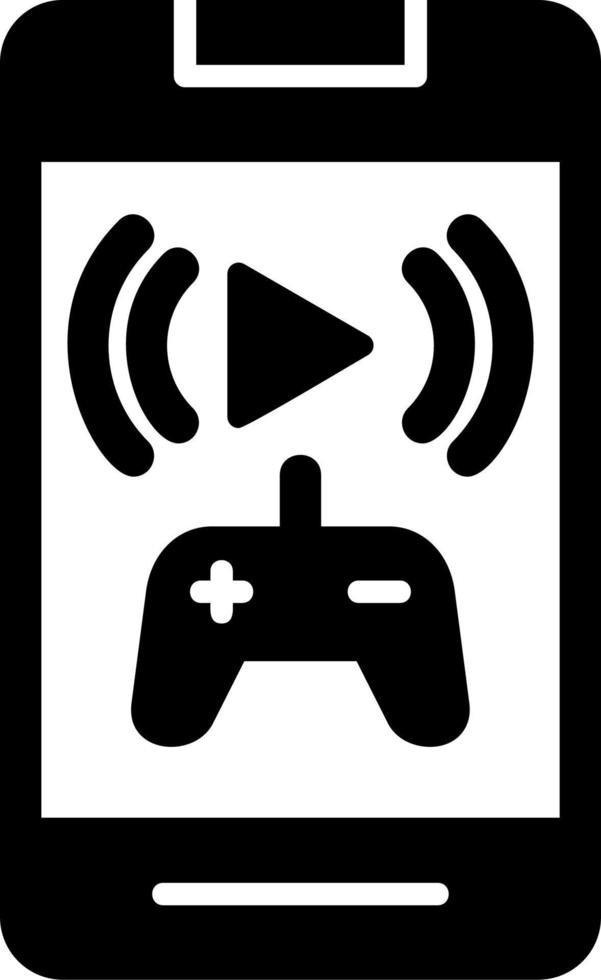 Mobile Game Vector Icon