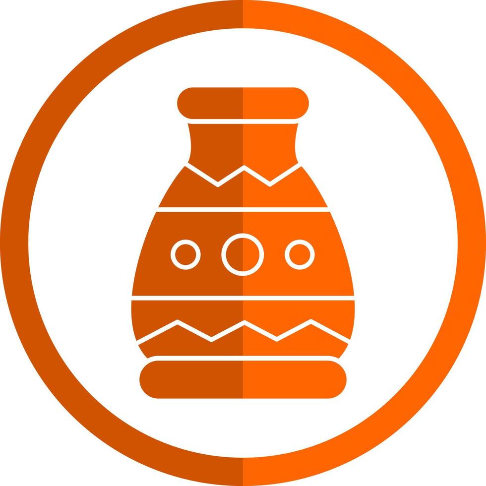 Amphora Vector Icon Design