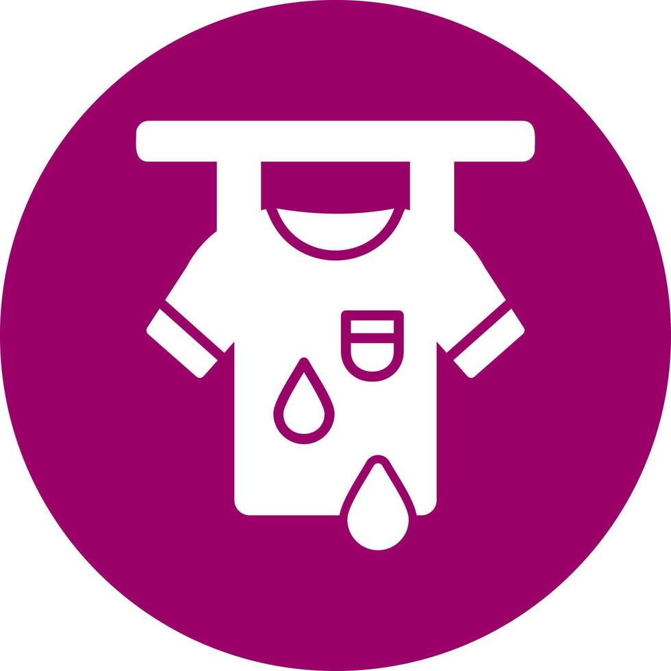 Drying Vector Icon