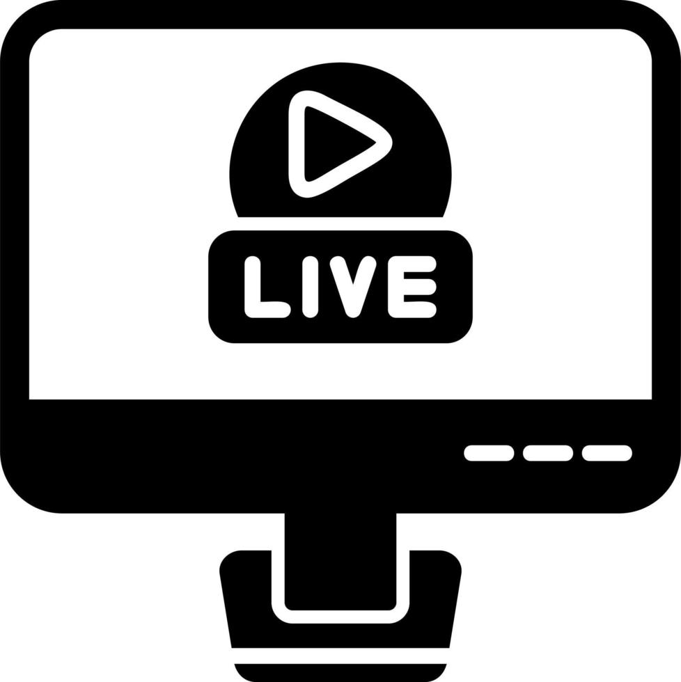 Live Vector Icon