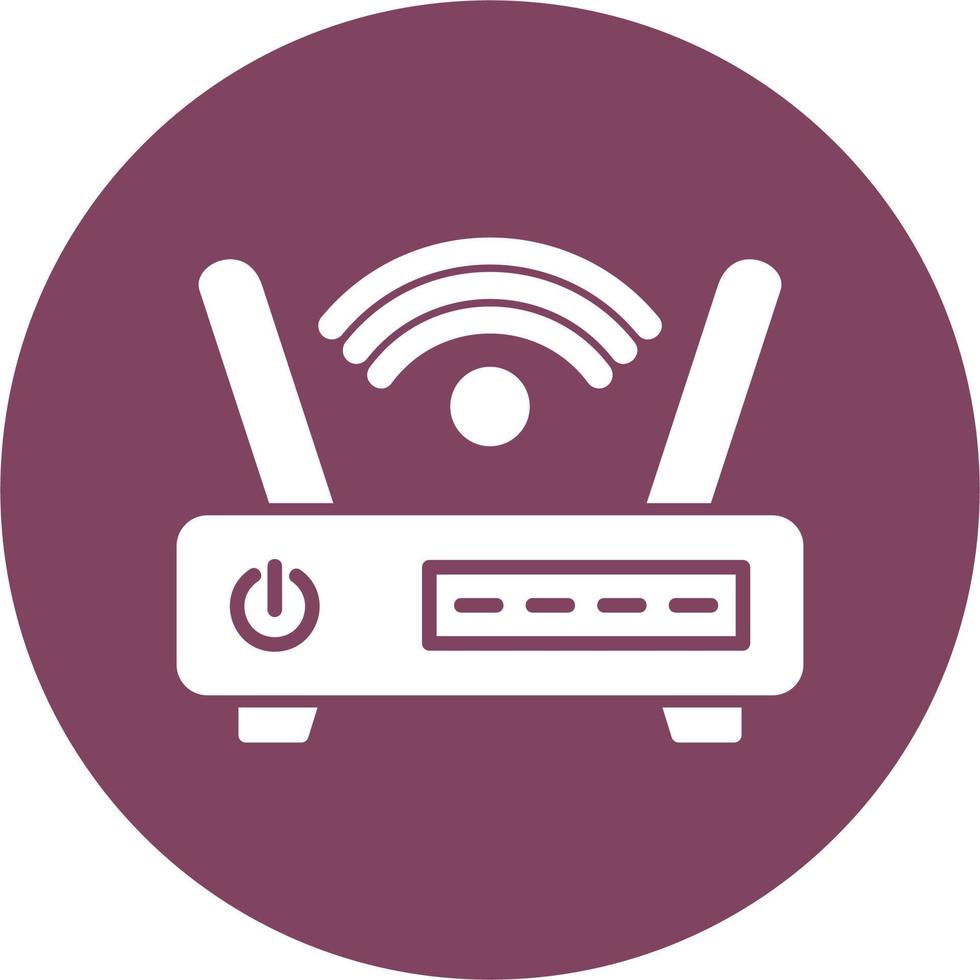 Router Vector Icon