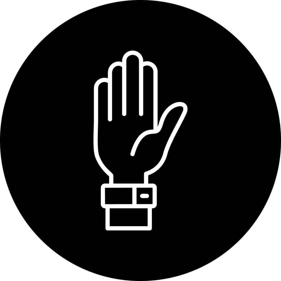 Hands Up Vector Icon