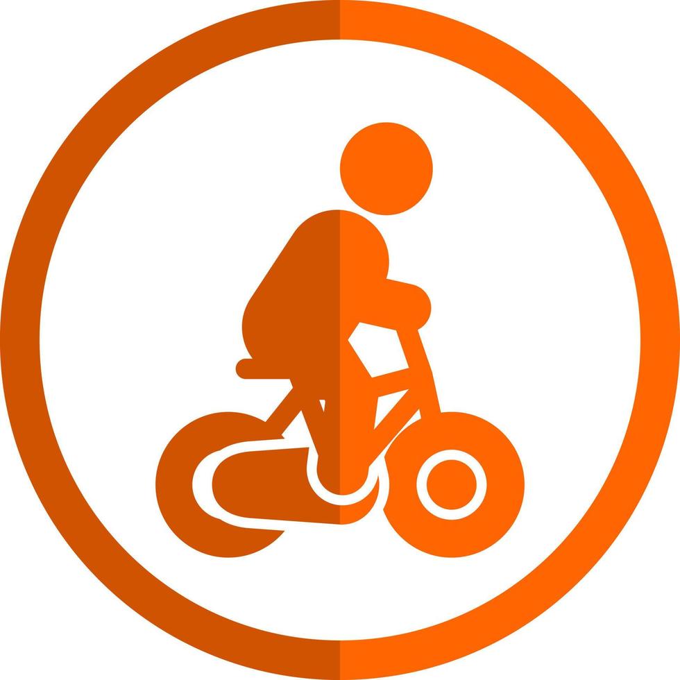 Cycling Vector Icon Design