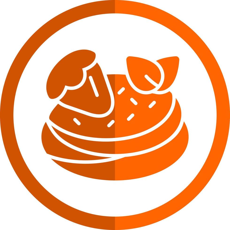 diseño de icono de vector de pavlova