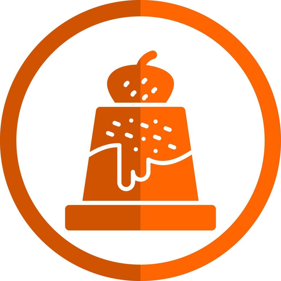 Pudding Vector Icon Design