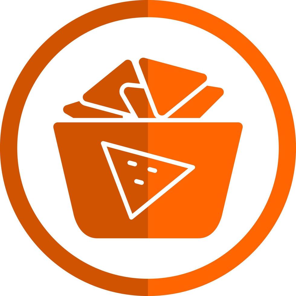 Nachos Vector Icon Design