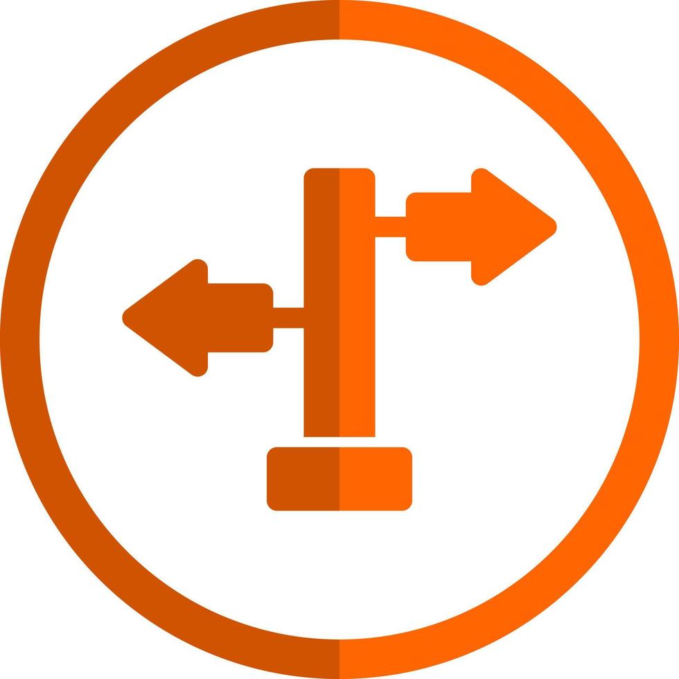 Direction Vector Icon Design