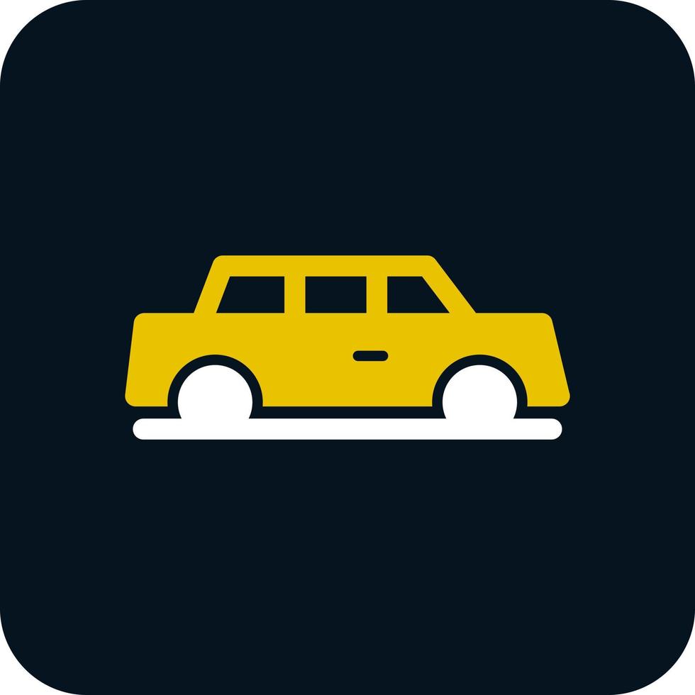 Limousine Vector Icon Design