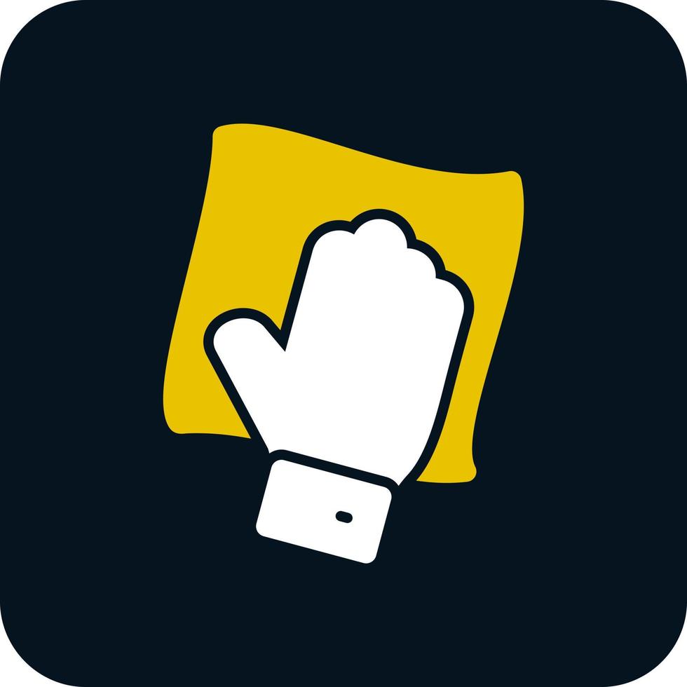 Wipe with Hand Vector Icon Design