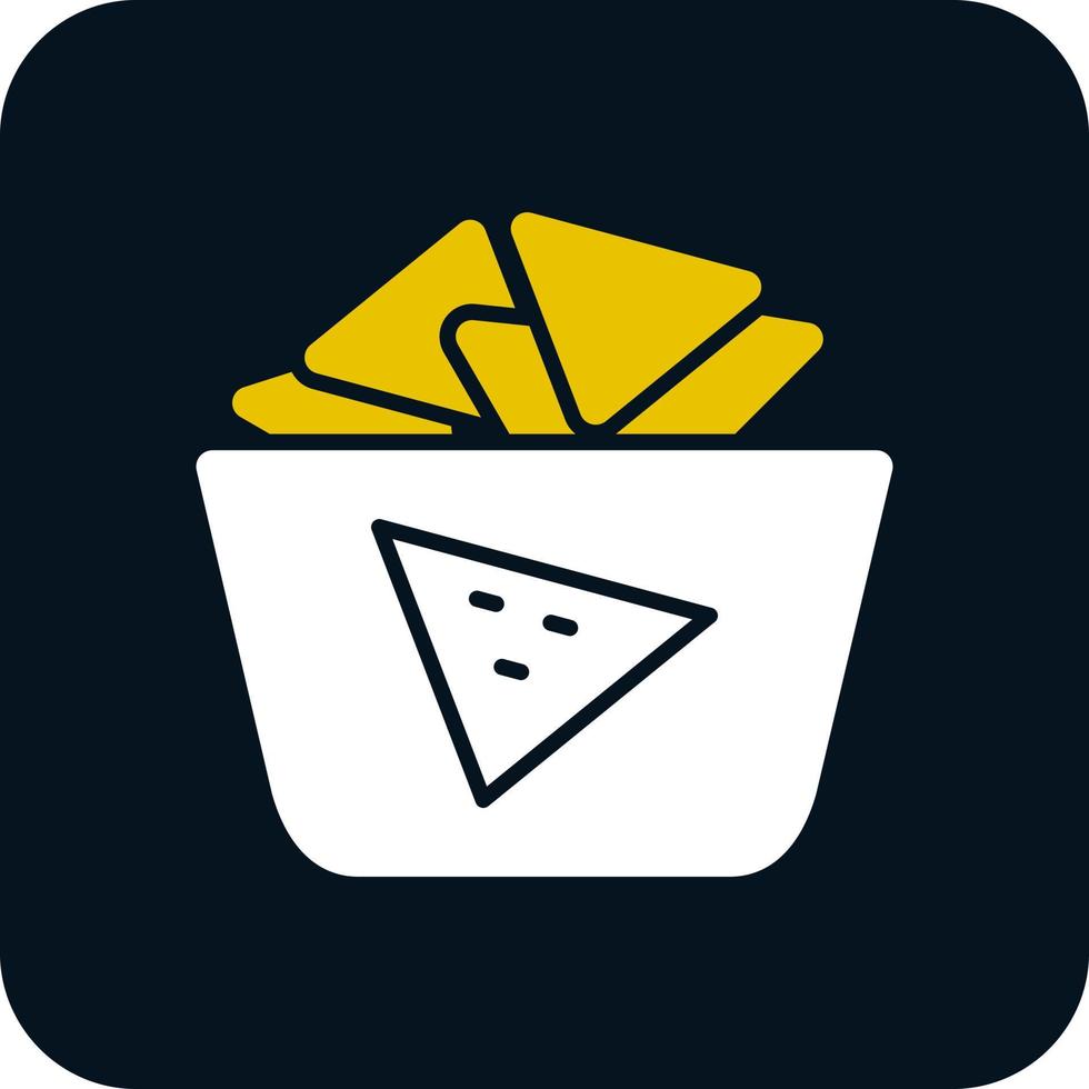 Nachos Vector Icon Design