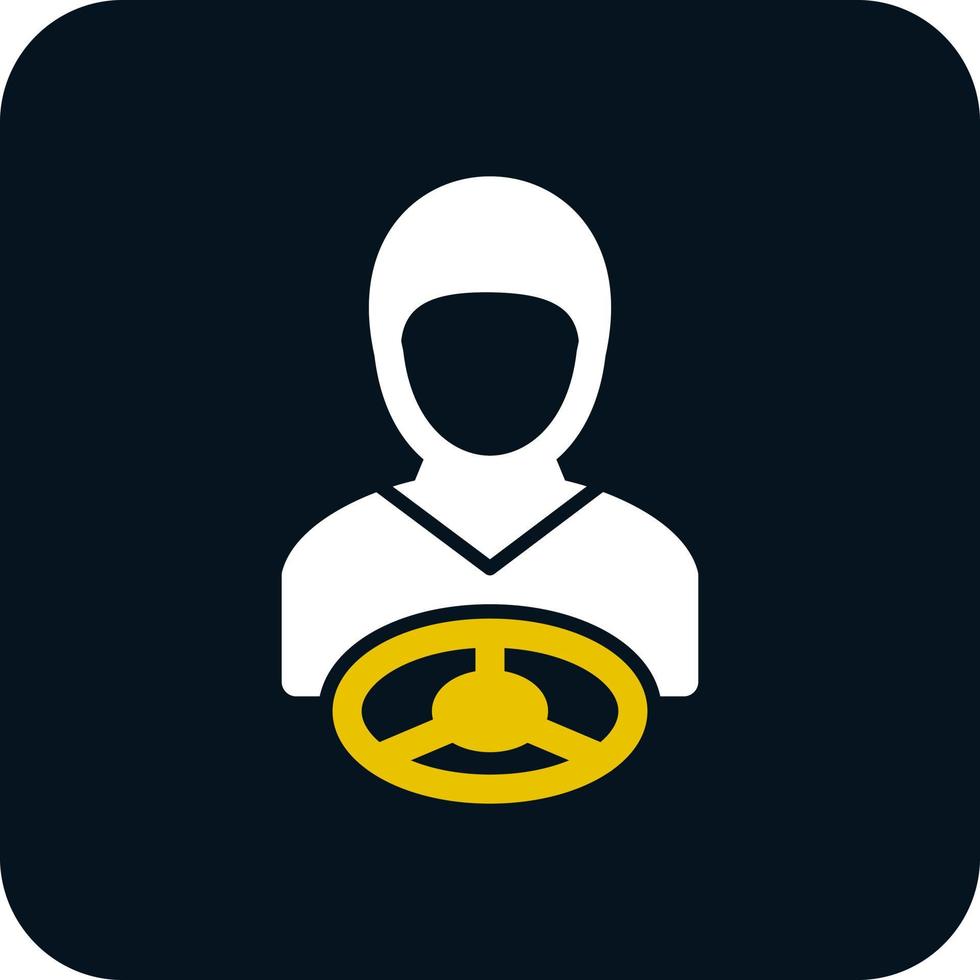 Driving Vector Icon Design