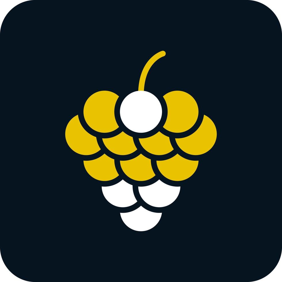 Raspberry Vector Icon Design