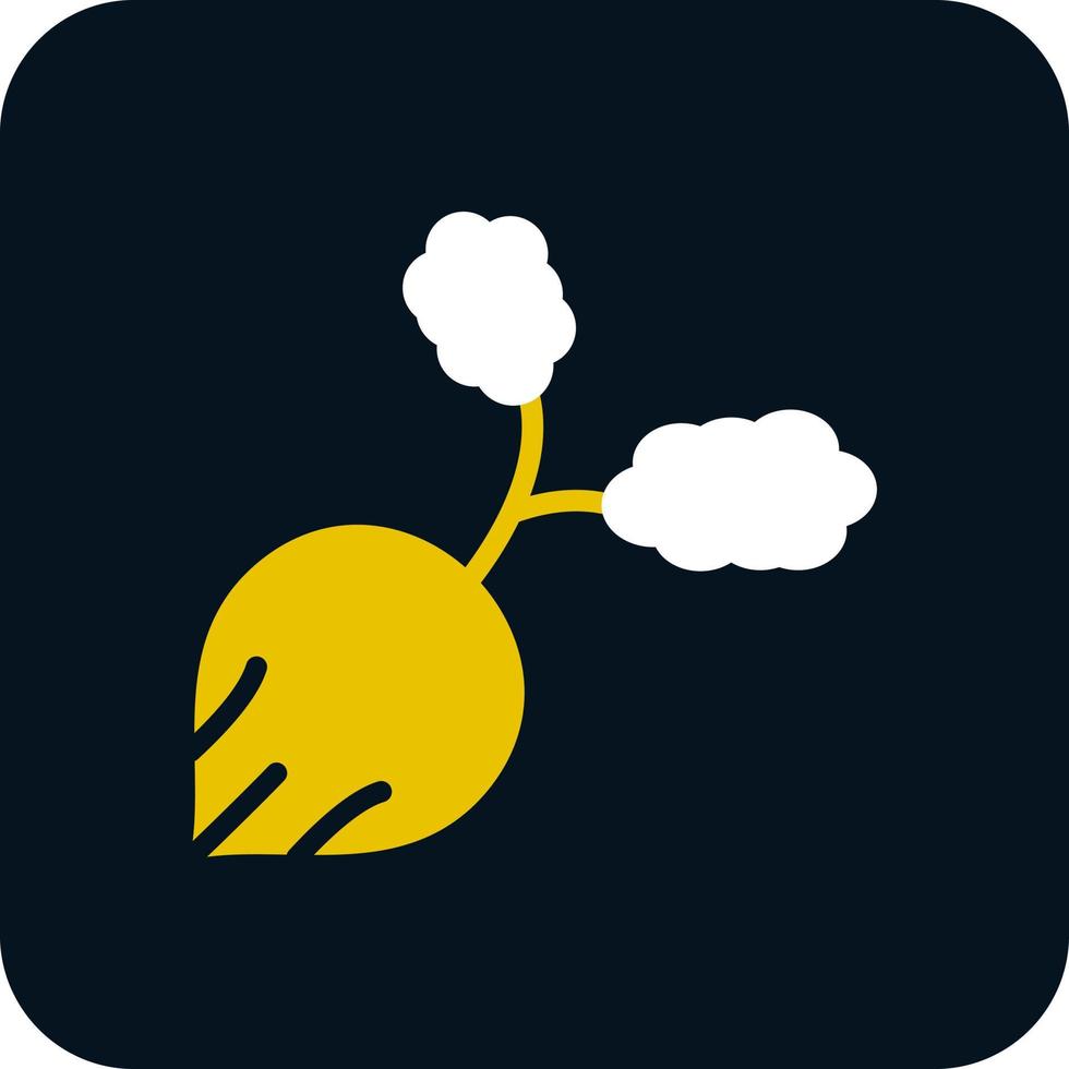 Radish Vector Icon Design