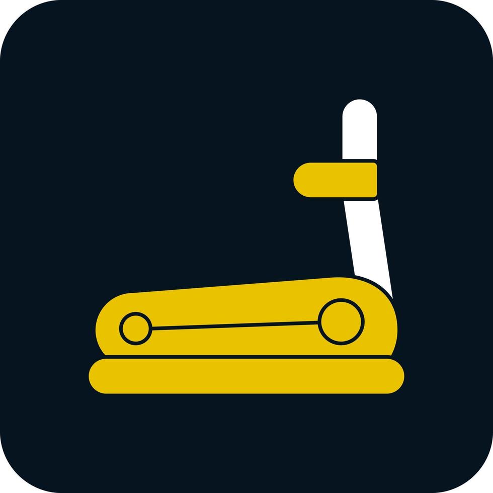 Treadmill Vector Icon Design