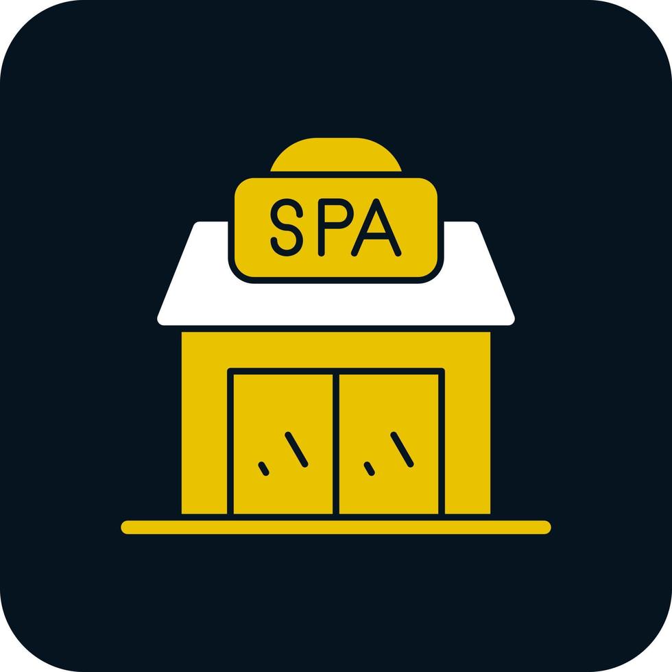 Spa Center Vector Icon Design