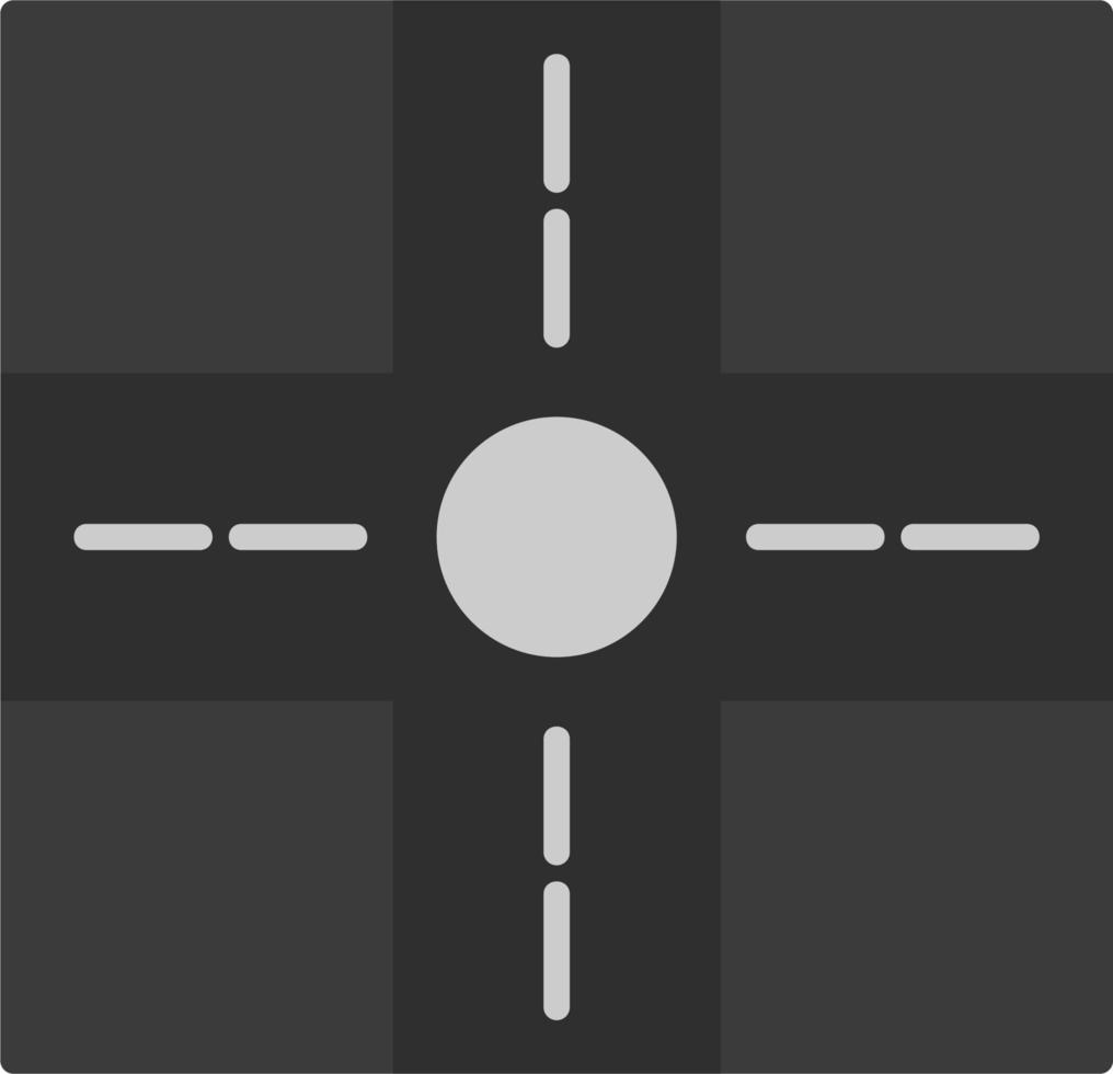 Crossroad Vector Icon