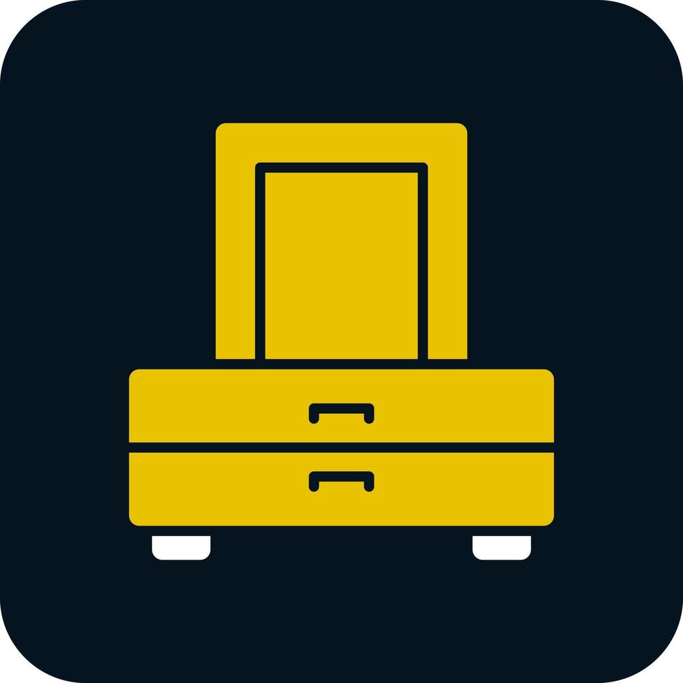 Dresser Vector Icon Design